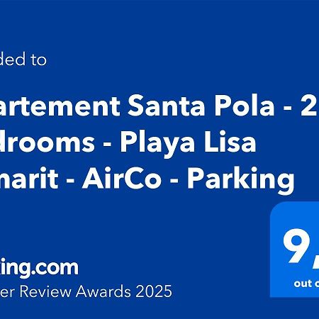 Apartement Santa Pola - 2 Bedrooms - Playa Lisa Tamarit - Airco - Parking Luaran gambar