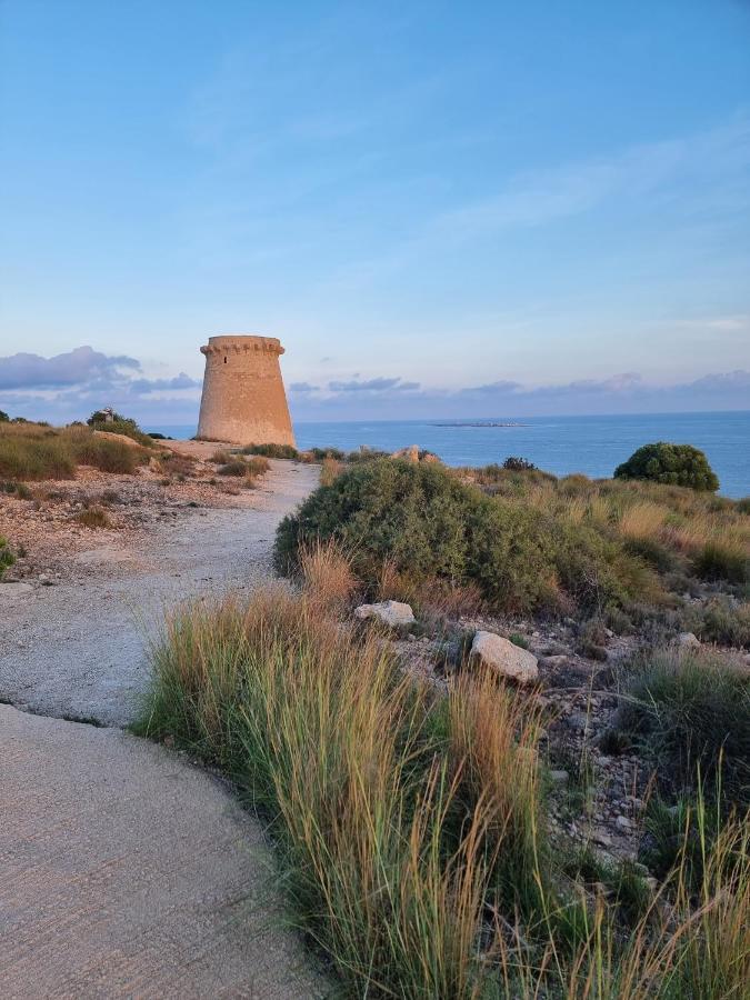 Apartement Santa Pola - 2 Bedrooms - Playa Lisa Tamarit - Airco - Parking Luaran gambar