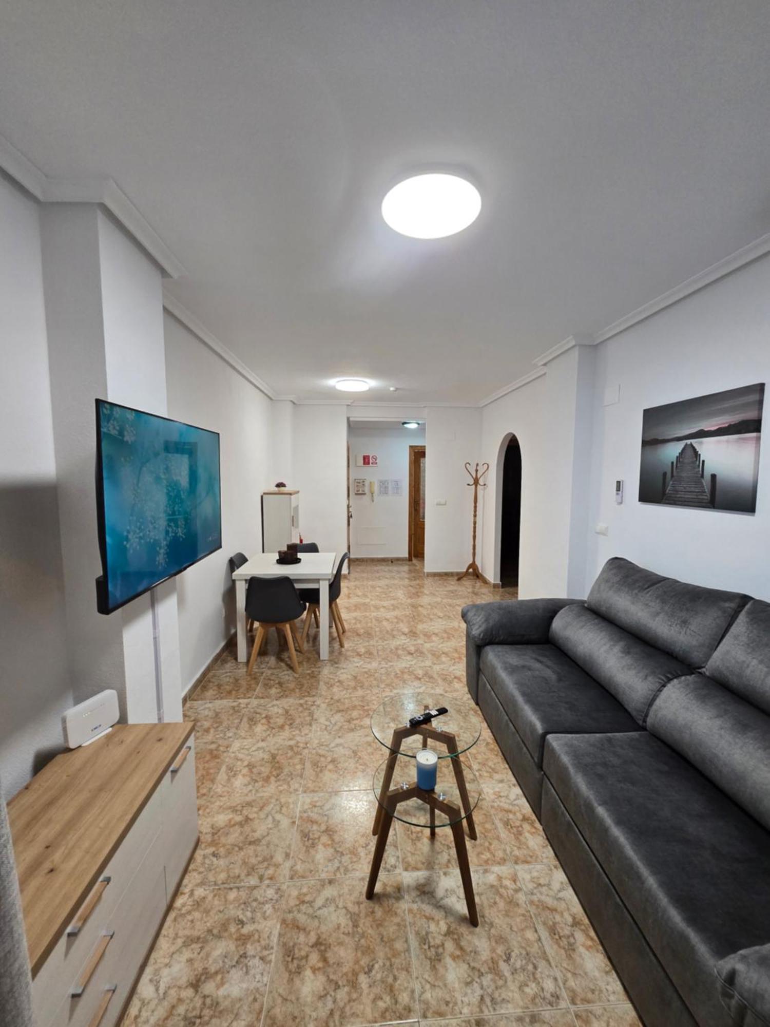 Apartement Santa Pola - 2 Bedrooms - Playa Lisa Tamarit - Airco - Parking Luaran gambar